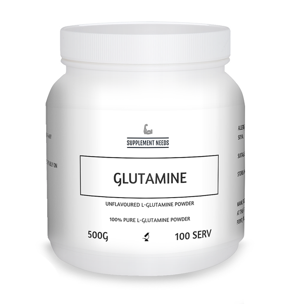 Supplement Needs 100% Glutamine 500g - gymstop
