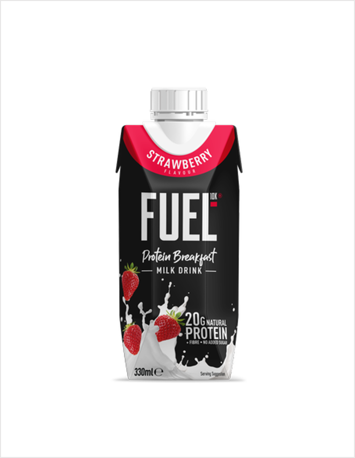 Fuel10K High Protein Breakfast Drinks 8 x 330ml Out of Date Gymstop
