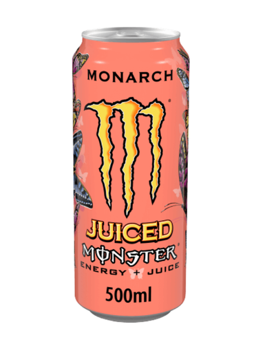 Monster Juiced Monarch 12 x 500ml - Out of Date
