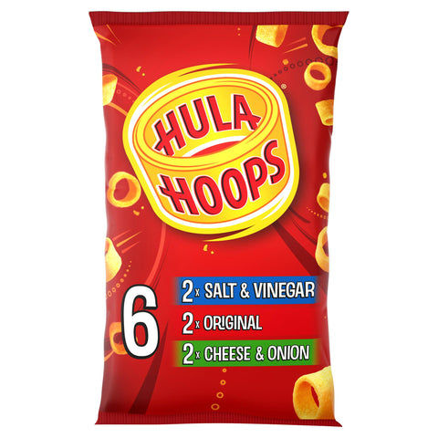 Hula Hoops Variety 6 Pack- Short Dated