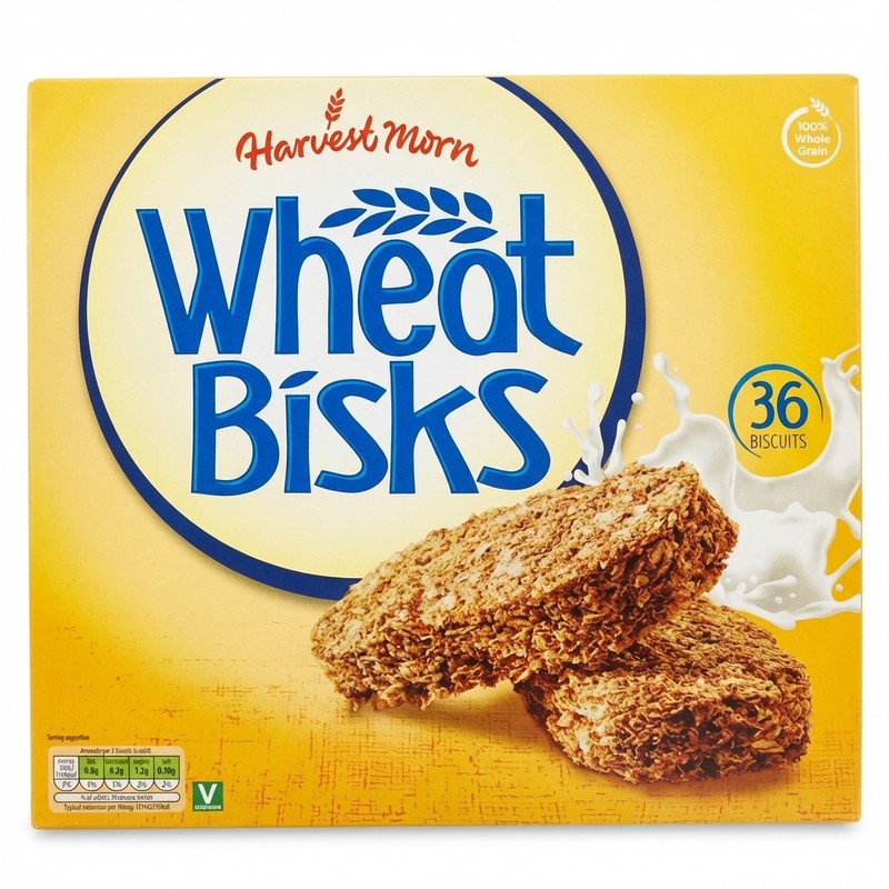 Harvest Morn Wheat Bisks 36 Biscuits - Out of Date