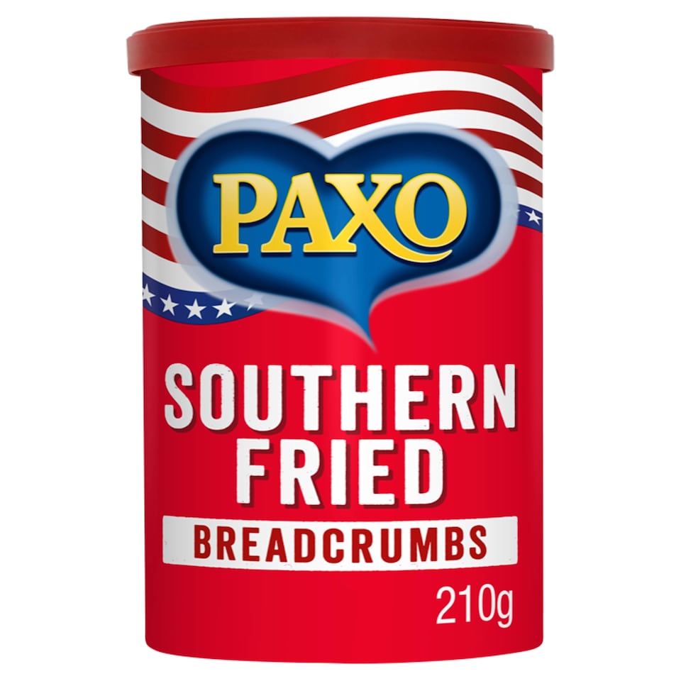 Paxo Southern Fried Breadcrumbs 6 x 210g (case) - Out of Date