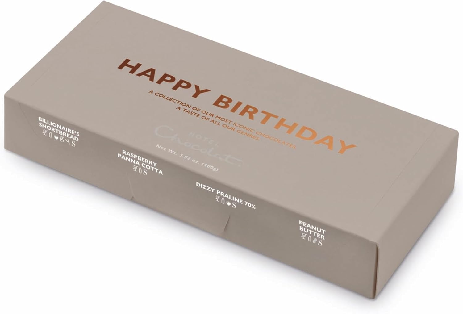 Hotel Chocolat Happy Birthday Pocket Selection 100g - Out of Date