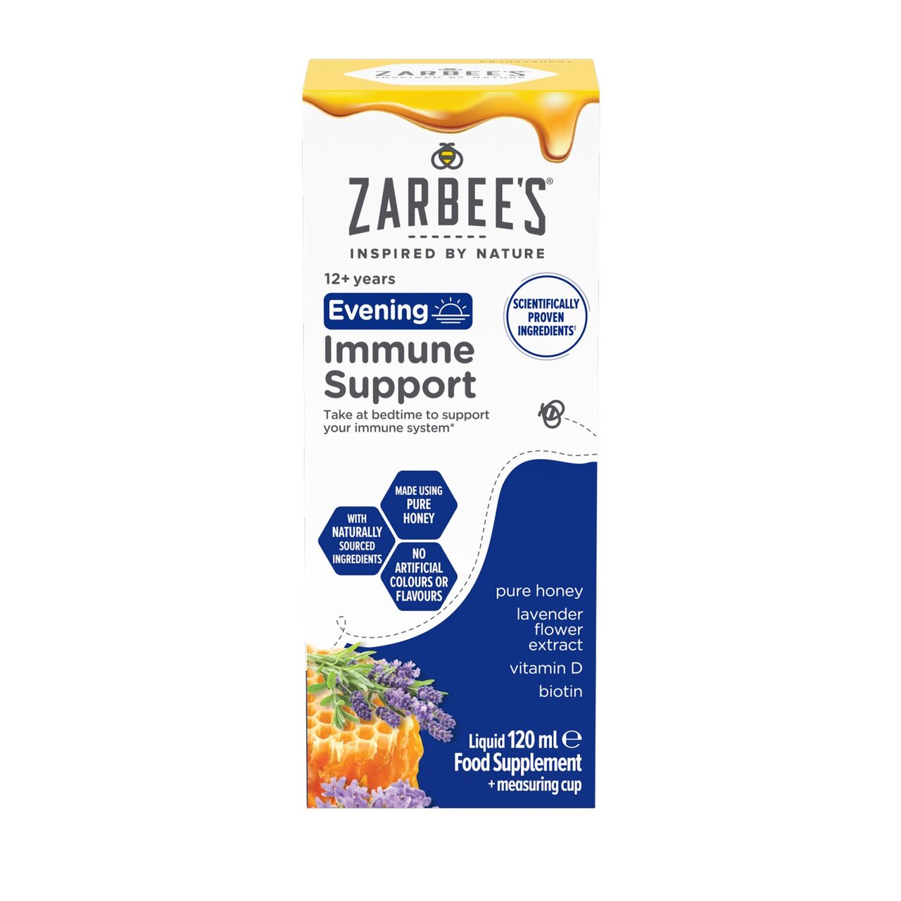 Zarbee's Evening Immune Support 120ml - Out of Date