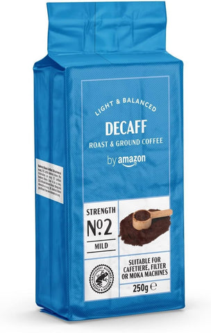 Amazon	Decaff Roast & Ground Coffee 250g - Out of Date
