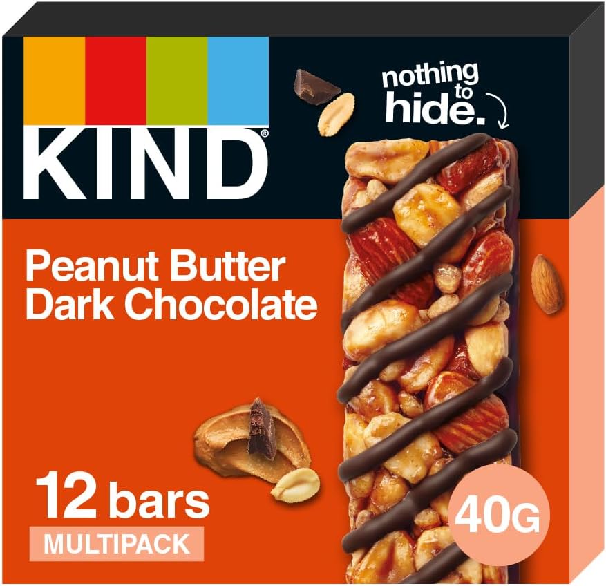 KIND Dark Chocolate Peanut Butter 12 x 40g - Out of Date