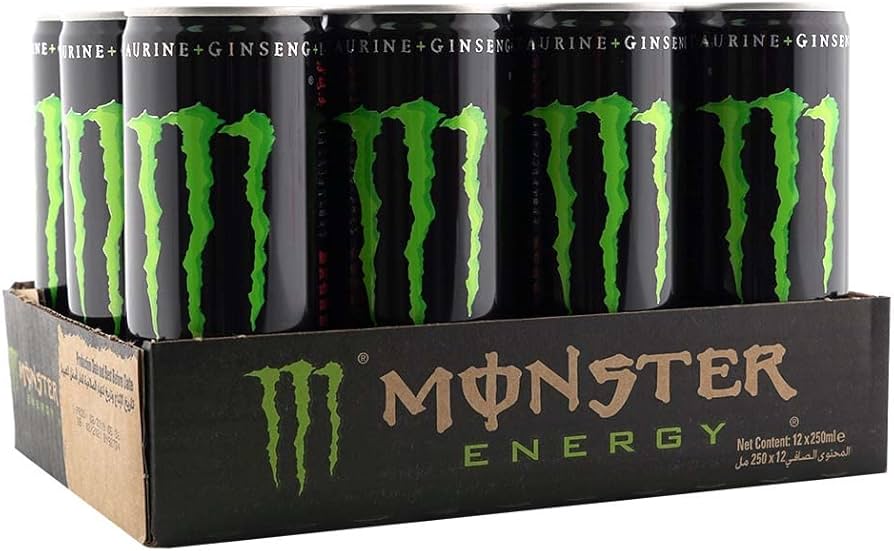 Monster Energy Original Green (Small Cans) 12 x 250ml