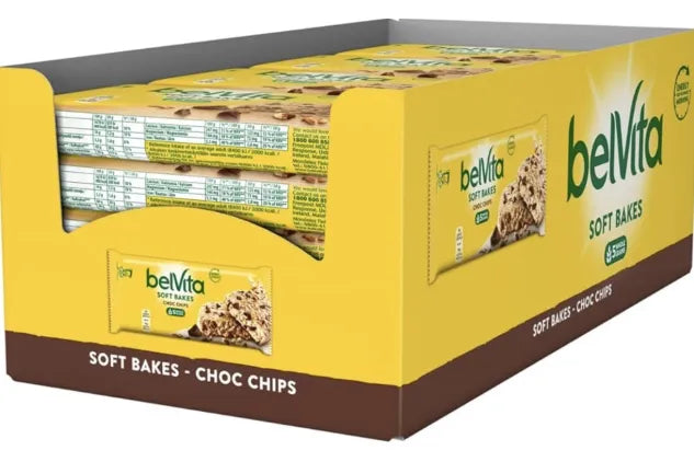 Belvita Soft Bakes Chocolate Chip 14 x 50g - Out of Date