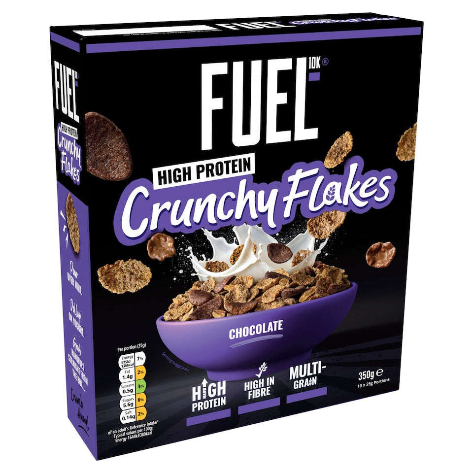 Fuel10k Chocolate Multigrain Protein Flakes 440g