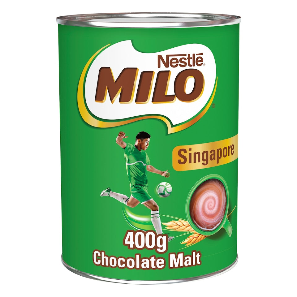 Nestle Milo Instant Malt Chocolate Drinking Powder Tin 400g - Out of Date