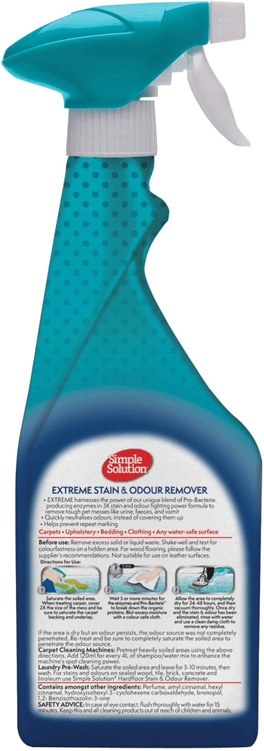 Simple Solution Extreme Stain & Odour Remover 500ml