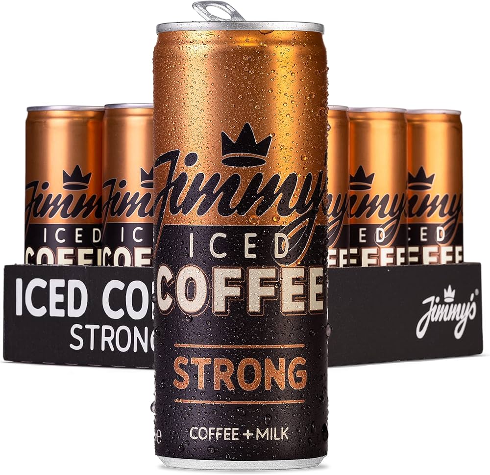 Jimmy's Strong Iced Coffee 12 x 250ml - Out of Date