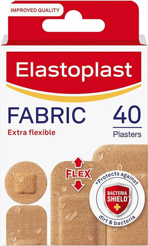 Elastoplast Fabric Plasters 40 Pack
