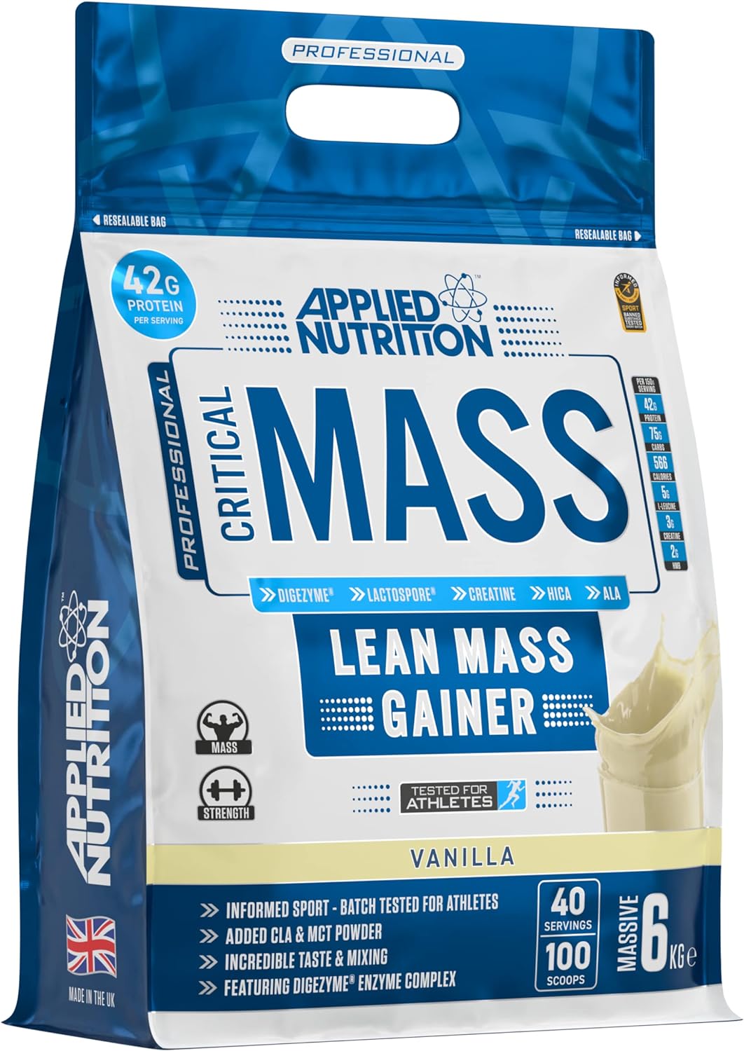 Applied Nutrition Critical Mass 6kg