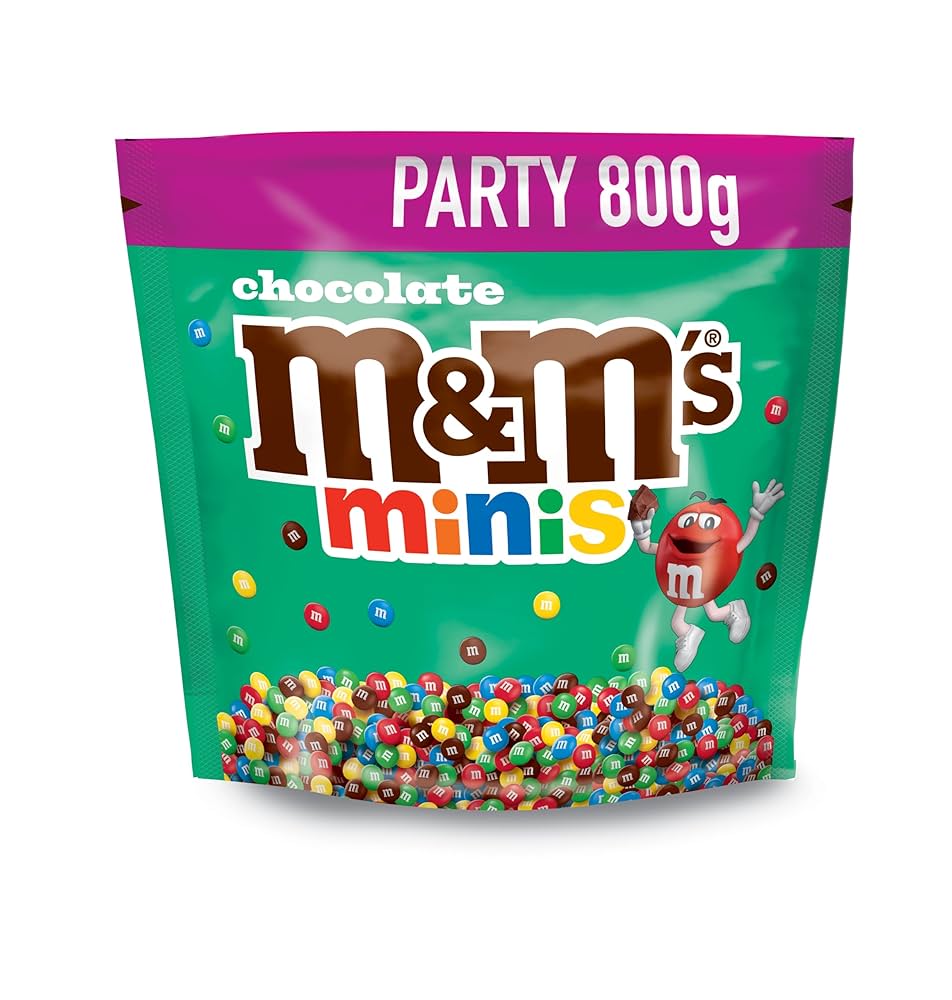M&M's Milk Chocolate Minis Bag 800g - Out of Date