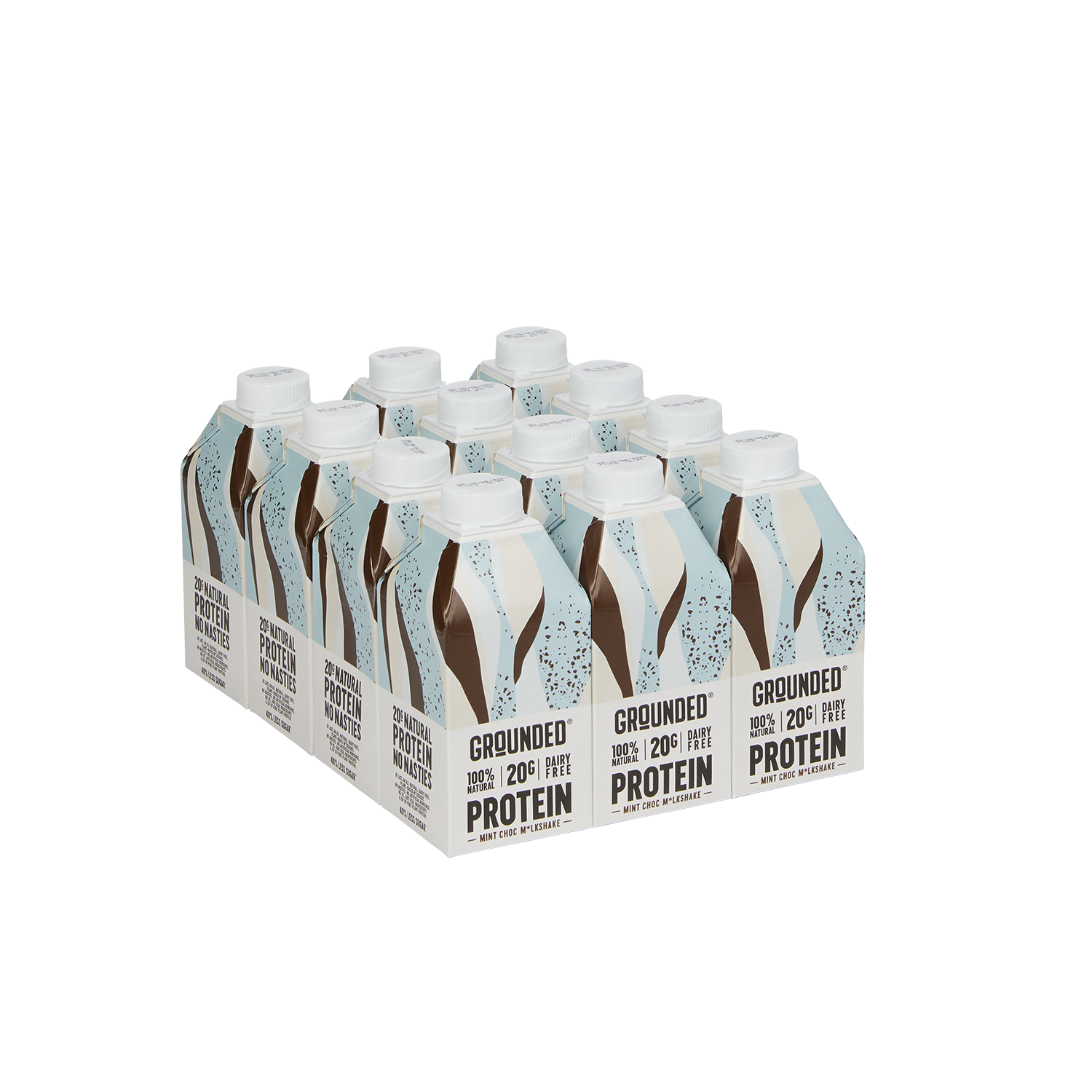Grounded Protein M*lkshake 12 x 490ml