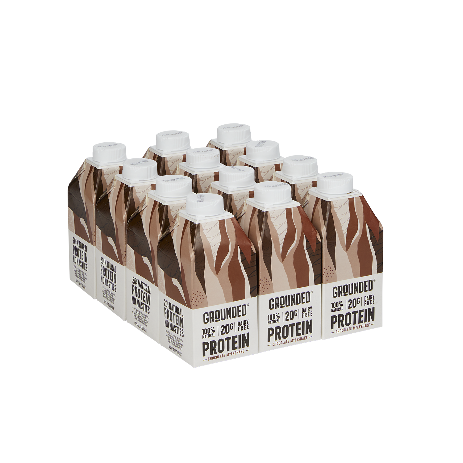 Grounded Protein M*lkshake 12 x 490ml