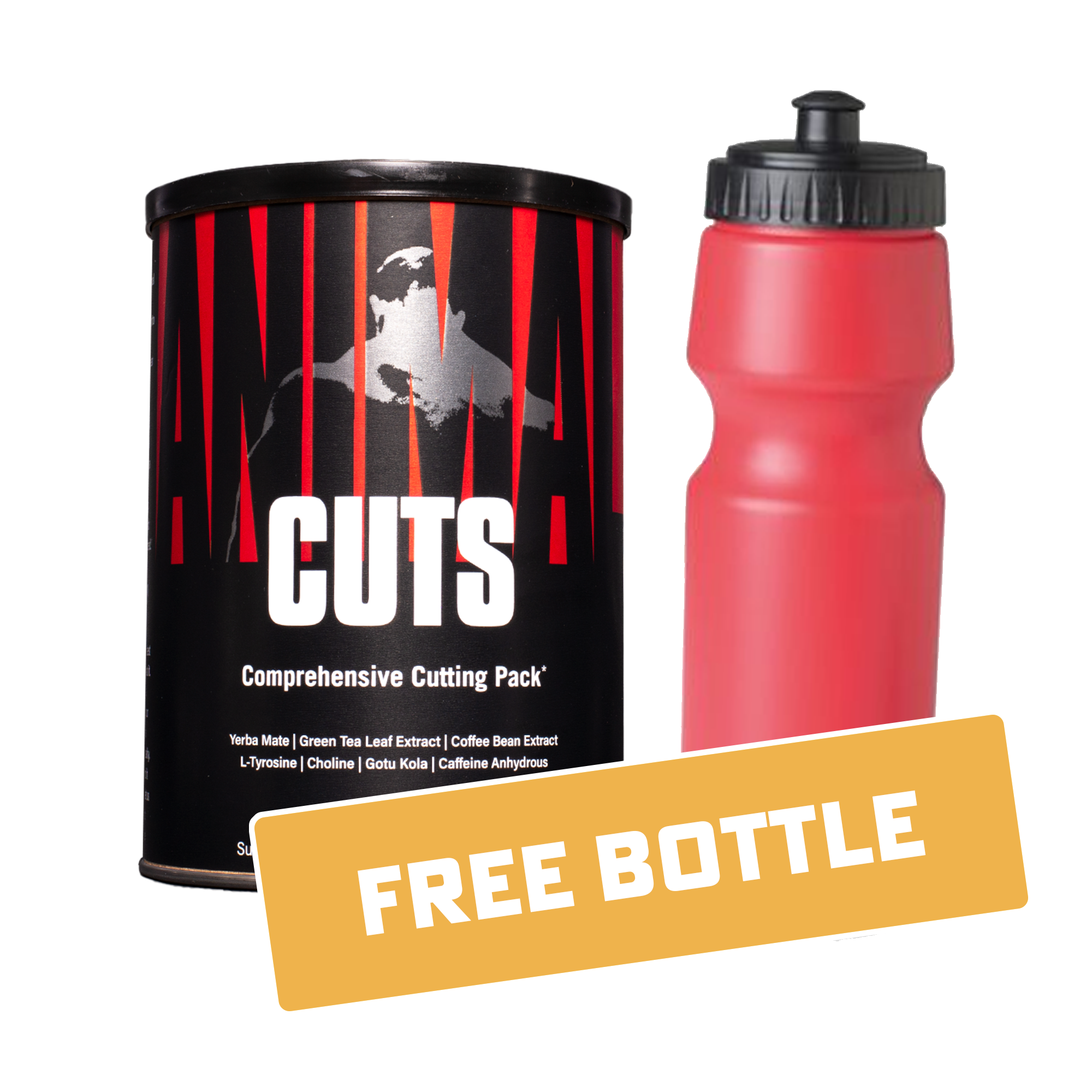 Animal Cuts 42 Packs + Free Water Bottle