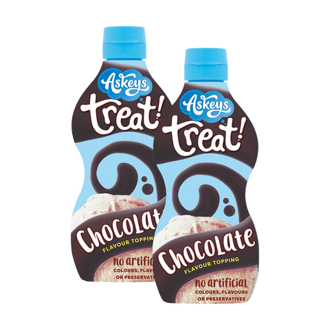 Askeys Chocolate Syrup Duo Pack 2 x 225g - Short Dated