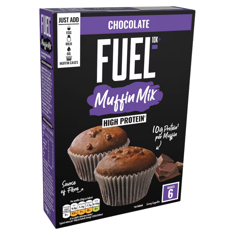 Fuel10k High Protein Chocolate Muffin Mix 150g - Out of Date