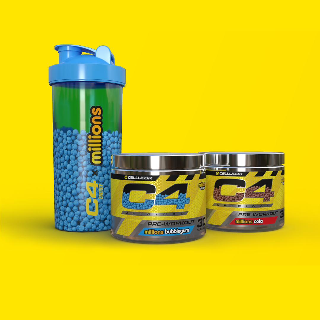 Cellucor C4 Original x Millions - Free Millions Shaker