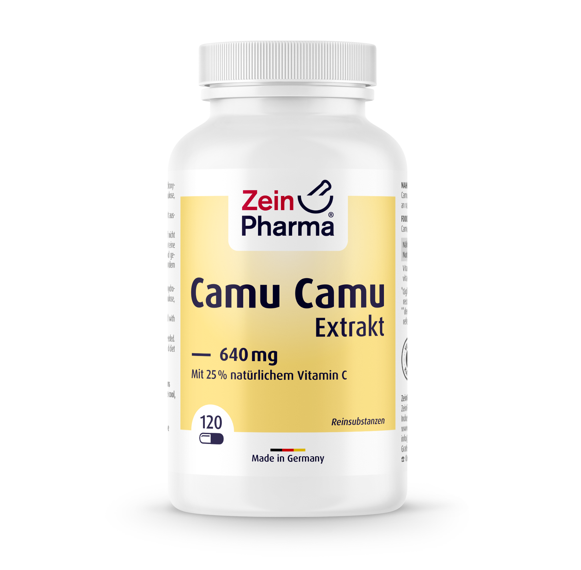 Zein Pharma Camu Camu 640mg 120 Caps - Out of Date