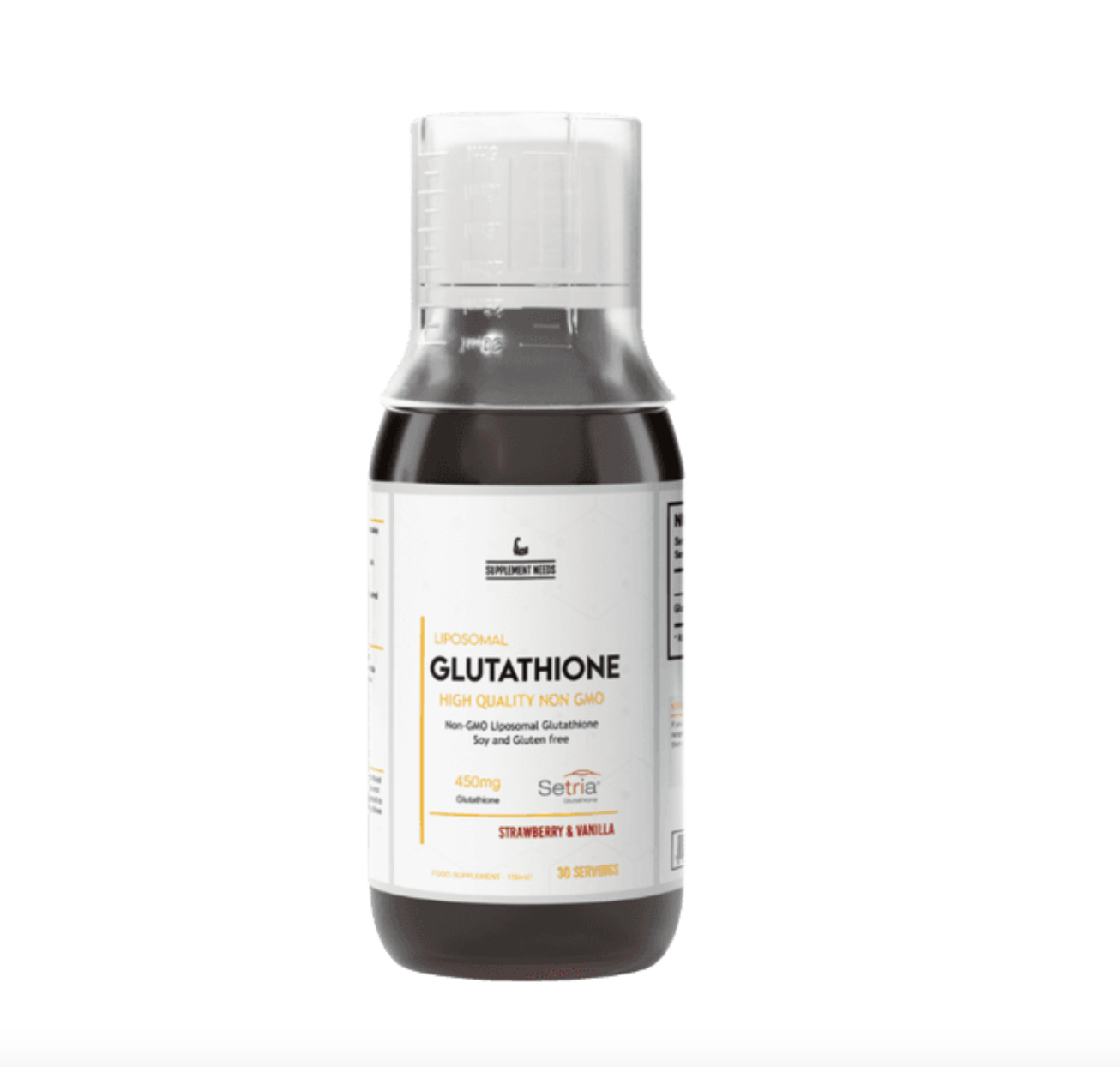 Supplement Needs Strawberry & Vanilla Liposomal Glutathione 120ml