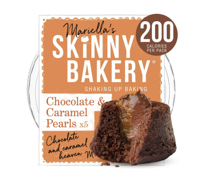 Skinny Bakery Chocolate & Caramel Pearls (6 pack x 5 cakes)