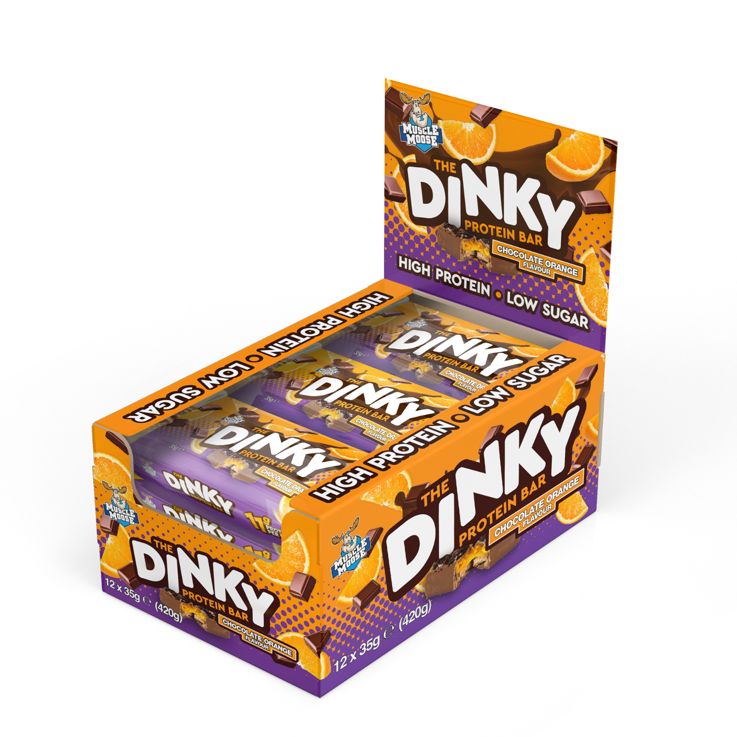 Muscle Moose Dinky Protein Bar 12 x 35g