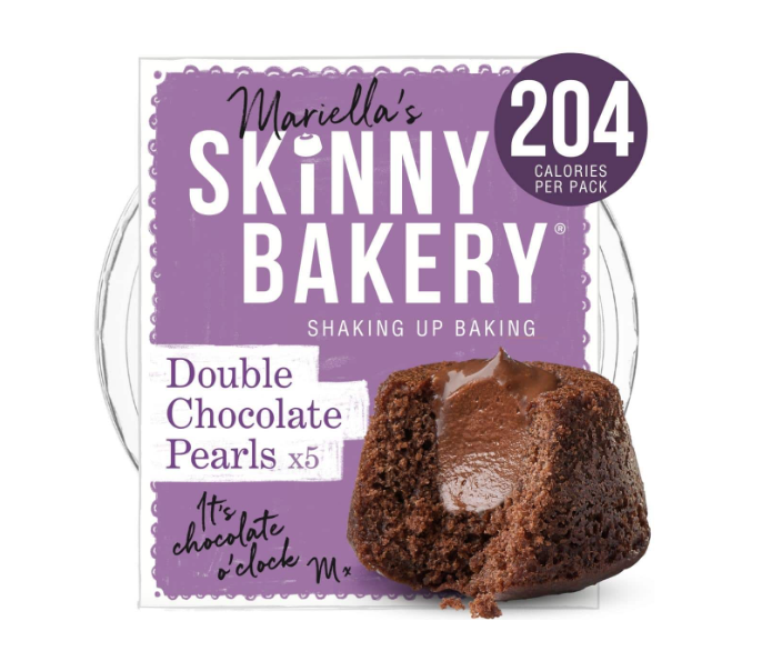 Skinny Bakery Double Chocolate Pearls (6 pack x 5 cakes)