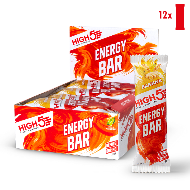 High5 Banana Energy Bar 12 x 55g - Out of Date