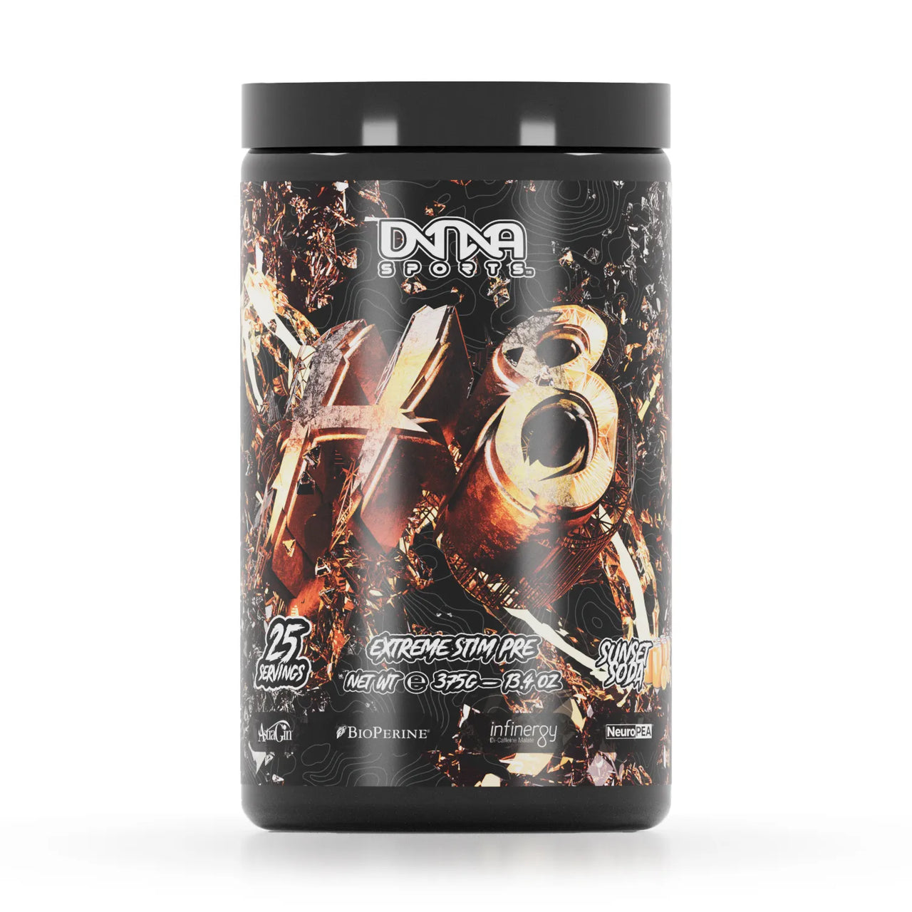 DNA Sports H8 Extreme Stim Pre-Workout 375g