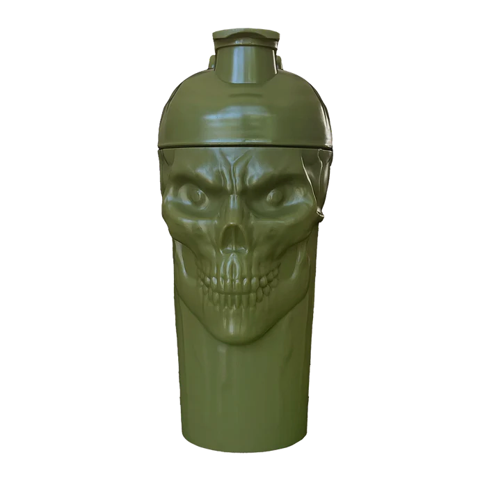 JNX Sports The Curse! Military Green Skull Shaker