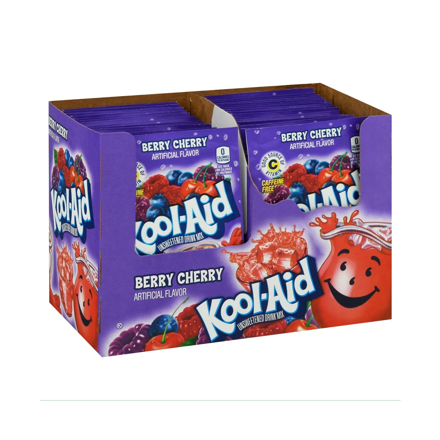 Kool-Aid Berry Cherry Drink Mix 48 x 3.6g (box) - Out of Date