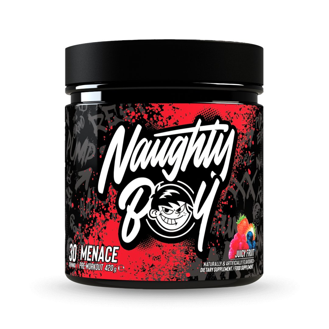 Naughty Boy Menace Pre Workout V1 30 Servings - Short Dated