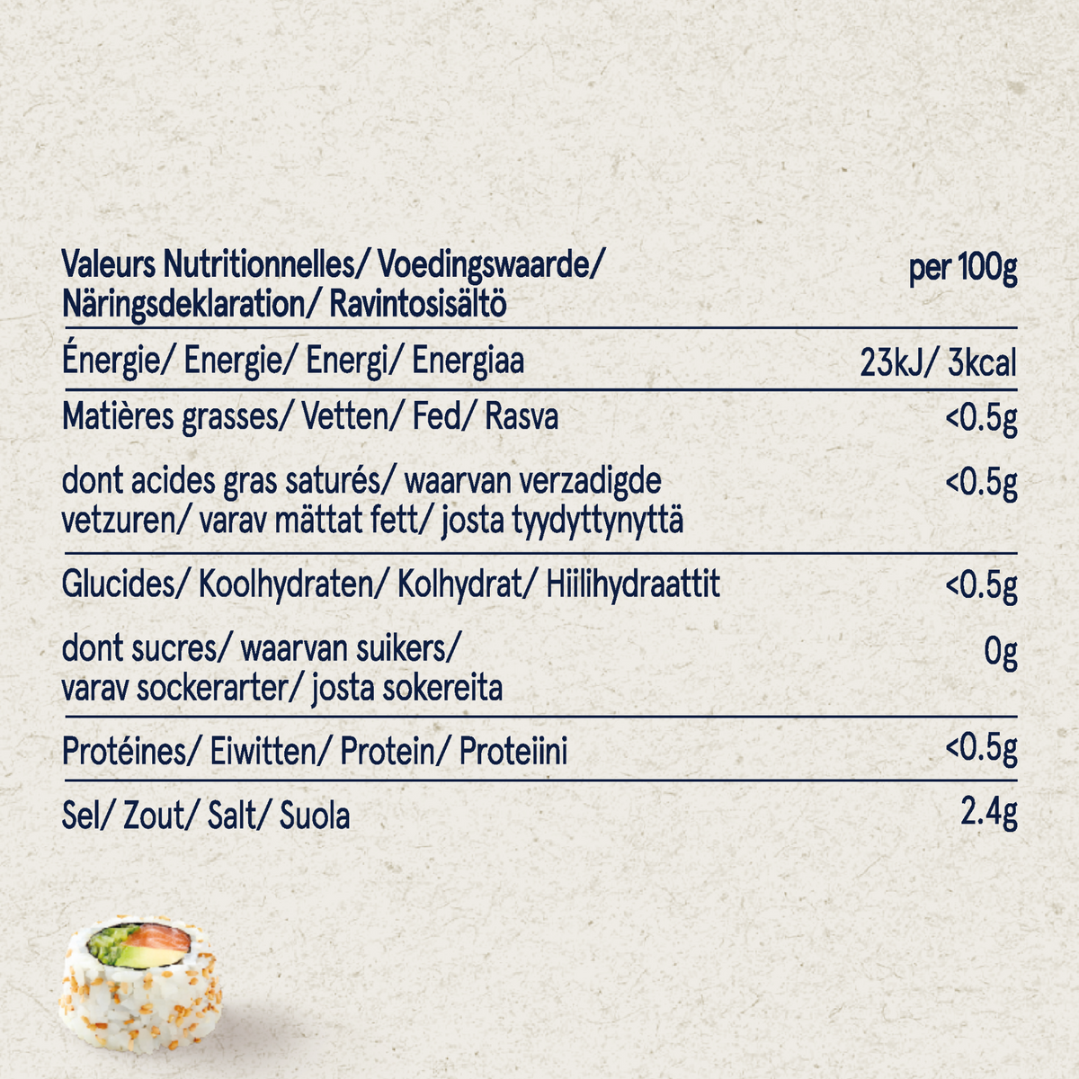 Kelly Loves Sushi Ginger 1 x 150ml