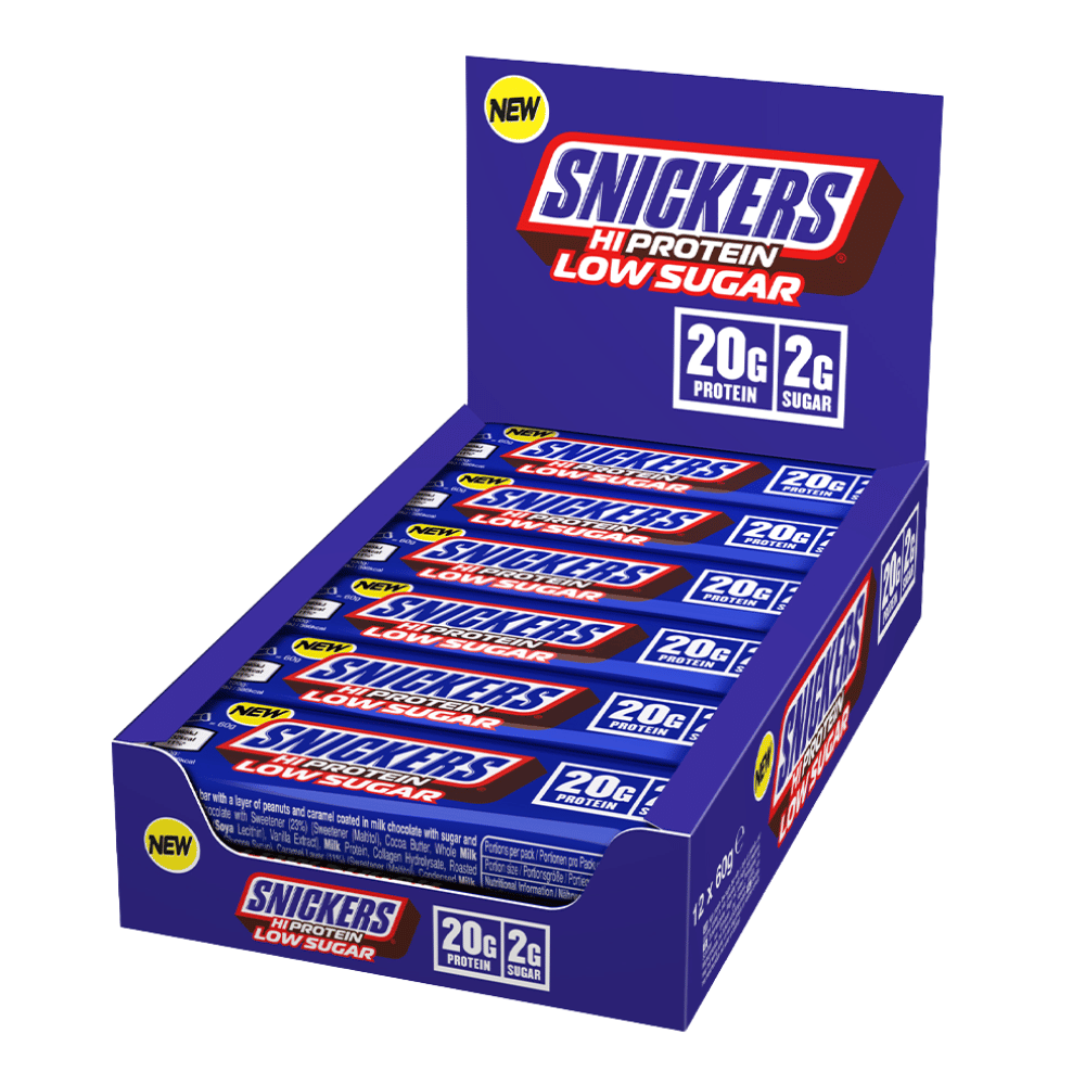 Snickers Low Sugar Snickers Protein Bar 12 x 57g