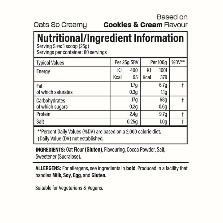 Trained By JP Oats So Creamy 2kg
