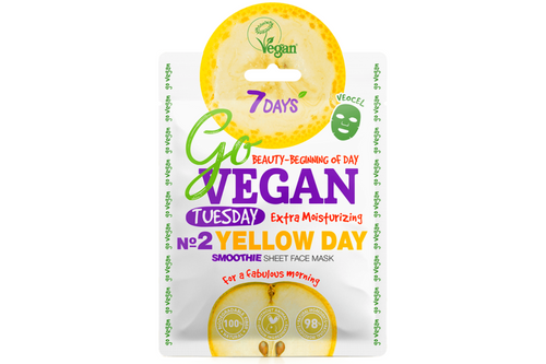7 Days Go Vegan Sheet Face Mask 25g