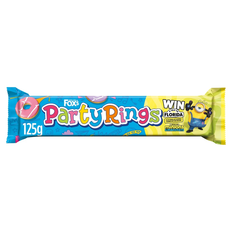 Fox's Party Rings Biscuits 125g - Out of Date