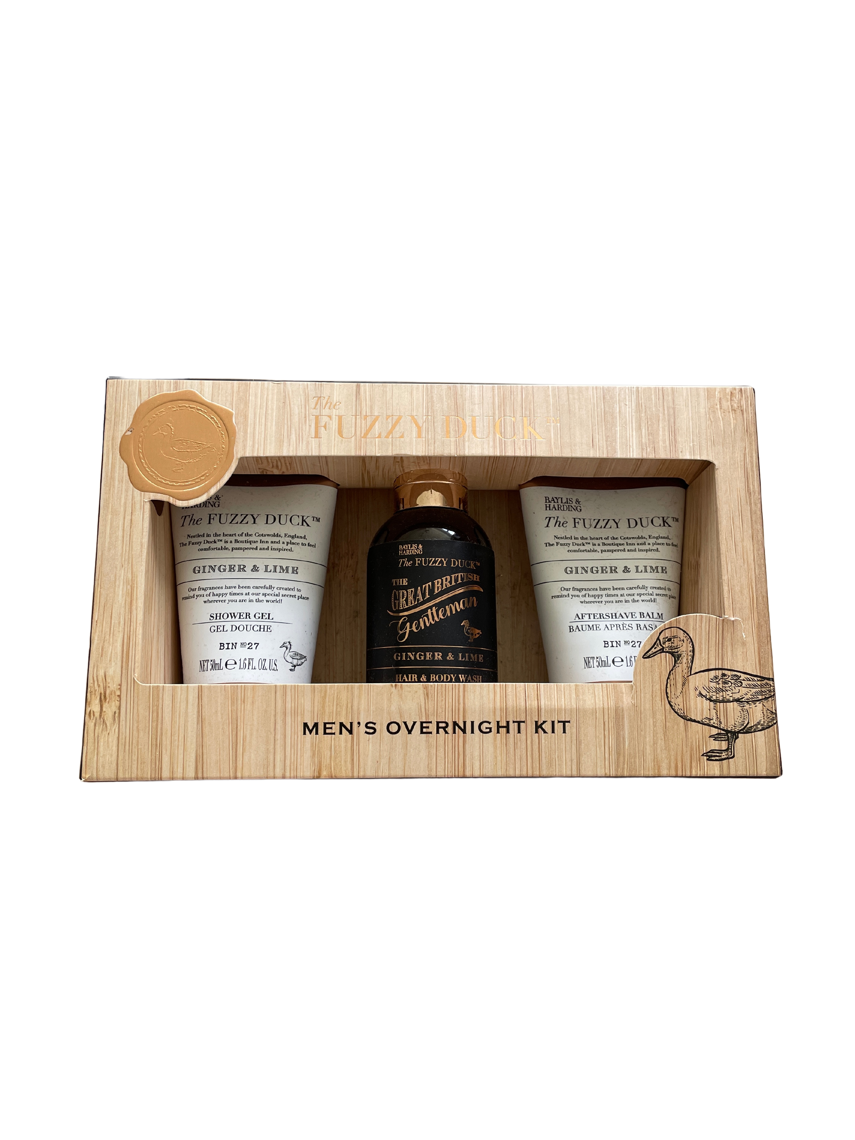 The Fuzzy Duck - Men's Overnight Kit - Gift Set