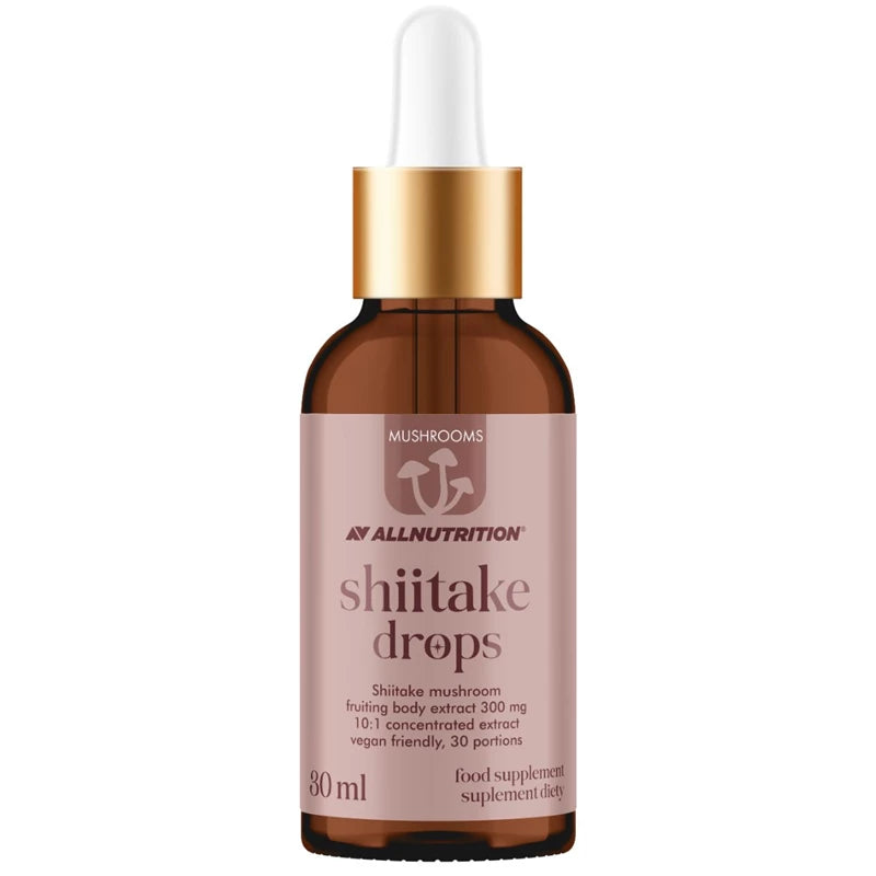 Allnutrition Mushrooms Shiitake Drops 30ml - Short Dated
