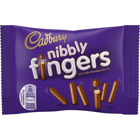 Cadbury Nibbly Fingers 40g - Short Dated