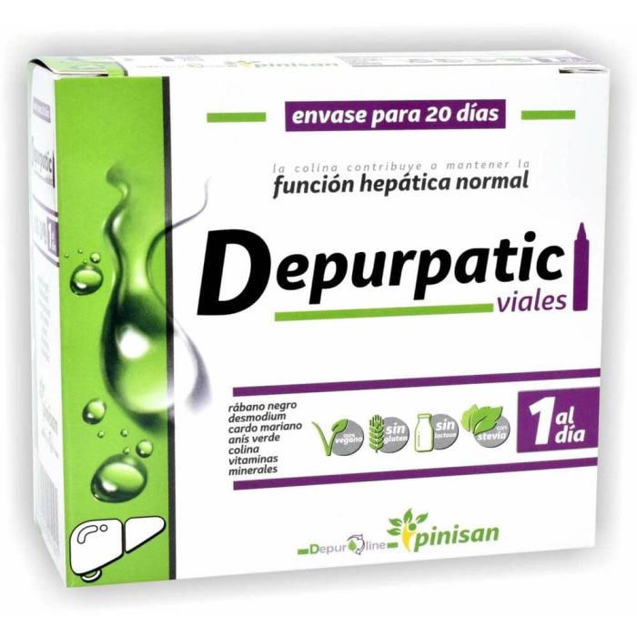 Pinisan Depurpatic Vials 20 x 10ml - Out of Date