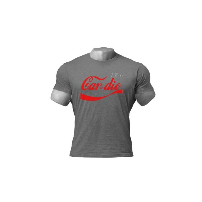 Dreadlift Cardio Tee - Graphite/Red