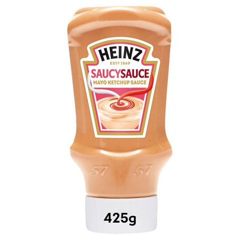 Heinz Saucy Mayonnaise Ketchup Sauce 425g - Out of Date