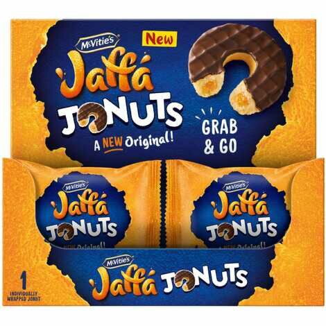 McVities Jaffa Jonuts 12 x 43g (Box) - Out of Date
