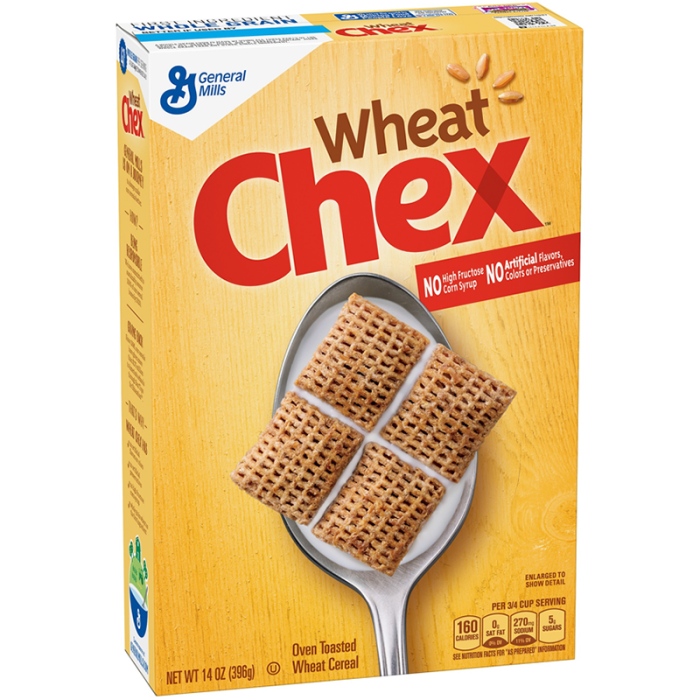 General Mills Wheat Chex Cereal 396g - Out of Date