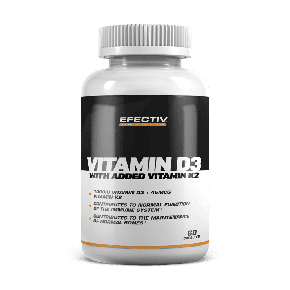 Efectiv Nutrition Efectiv Vitamin D3 & K2 60 Caps