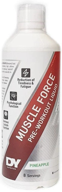 Dorian Yates Muscle Force Liquid Pre-Workout 500ml